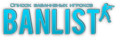Список забанненых игроков